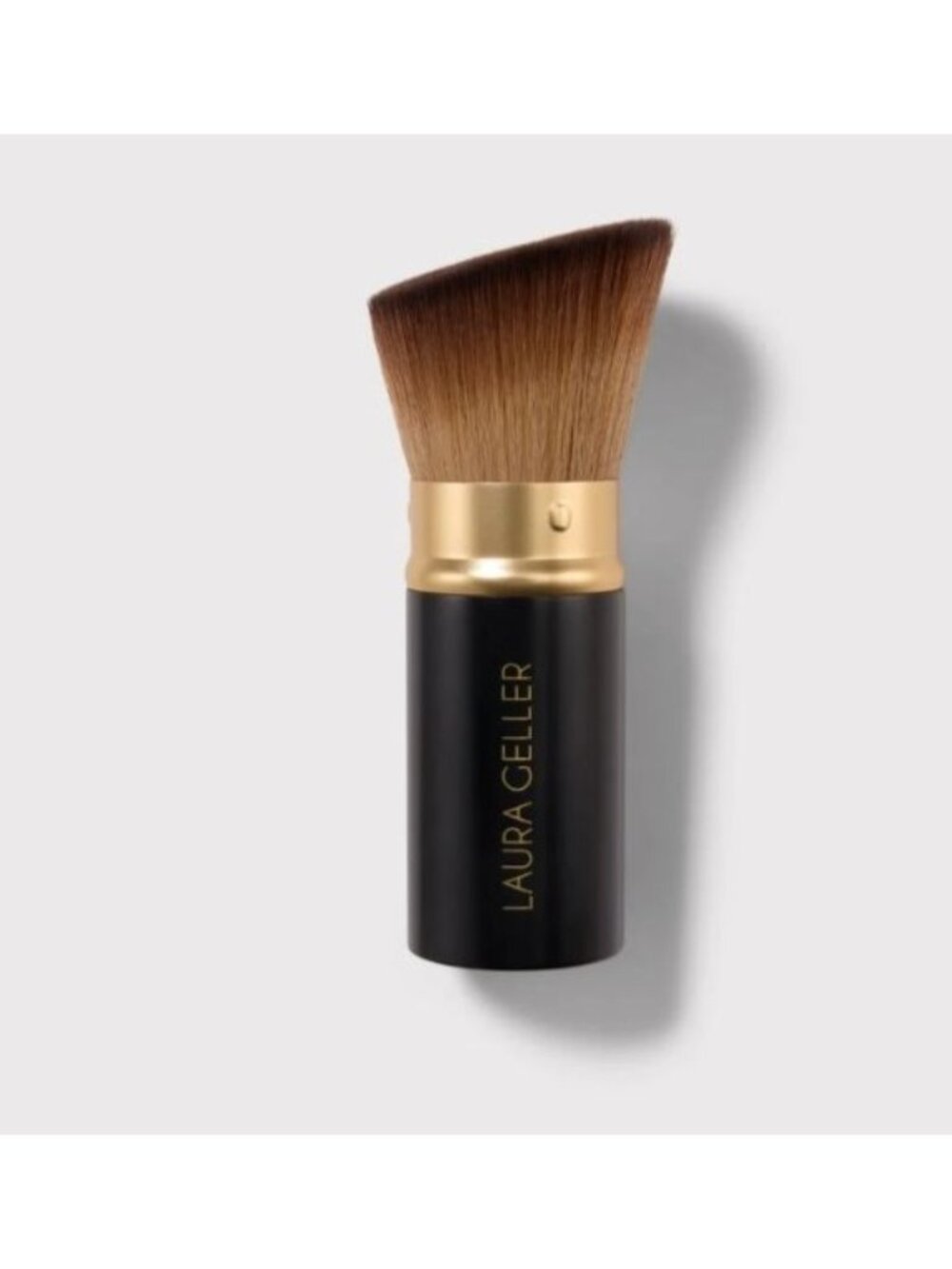 Laura Geller Retractable Angled Kabuki Brush Compact & Travel Friendly